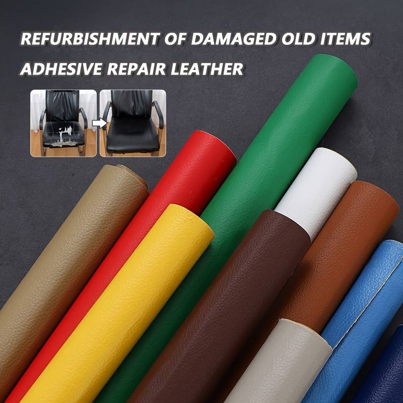 Diy Self adhesive Leather Self adhesive Fixing Sheet Repair - Temu